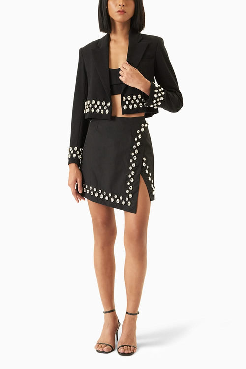 Alexander Jacket with Anna Embroidered Skirt