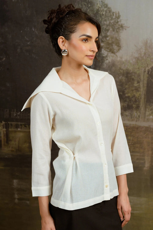 House Secrets Ivory Shirt