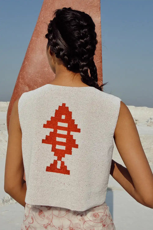 Wuna Beaded Vest