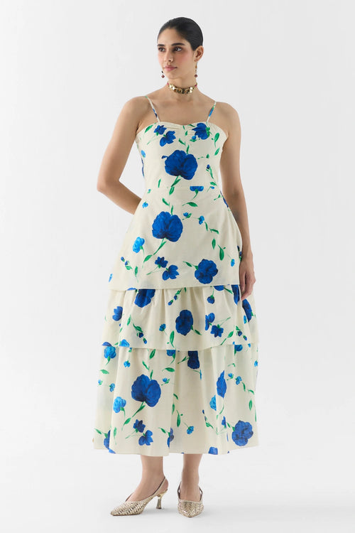 Moss Rose Bustier Dress