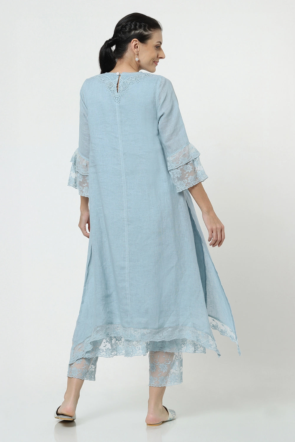 Love Lace Fly Free Sky Tunic Set