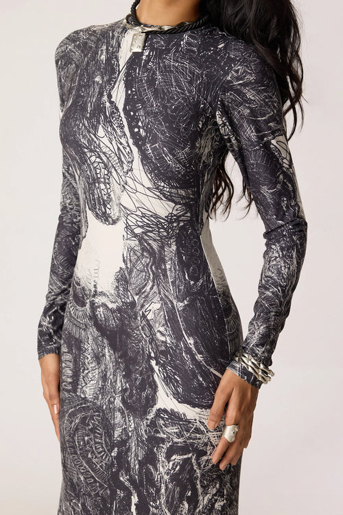 Grey Lana Dress