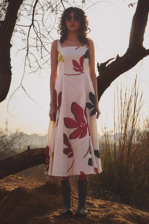 Floral Burst Dress