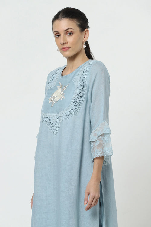 Love Lace Fly Free Sky Tunic Set