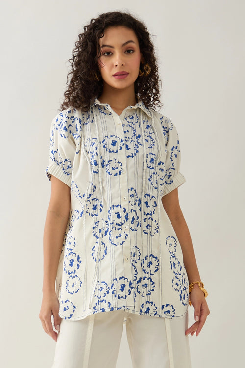 Demure Off White Shirt