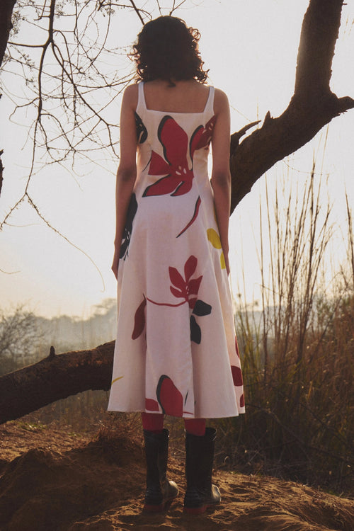 Floral Burst Dress