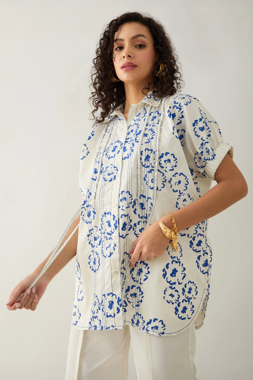 Demure Off White Shirt