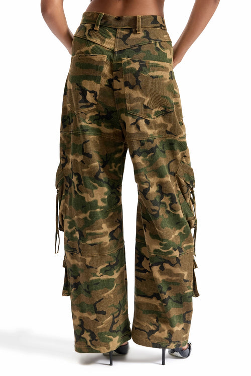 Combat Studded Cargo Pants