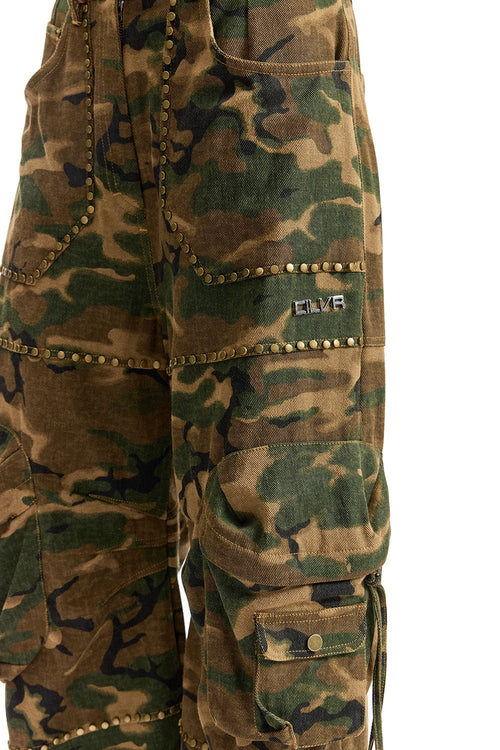 Combat Studded Cargo Pants
