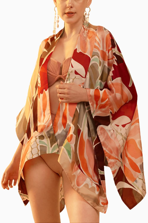 Sepia Tragano Short Kaftan