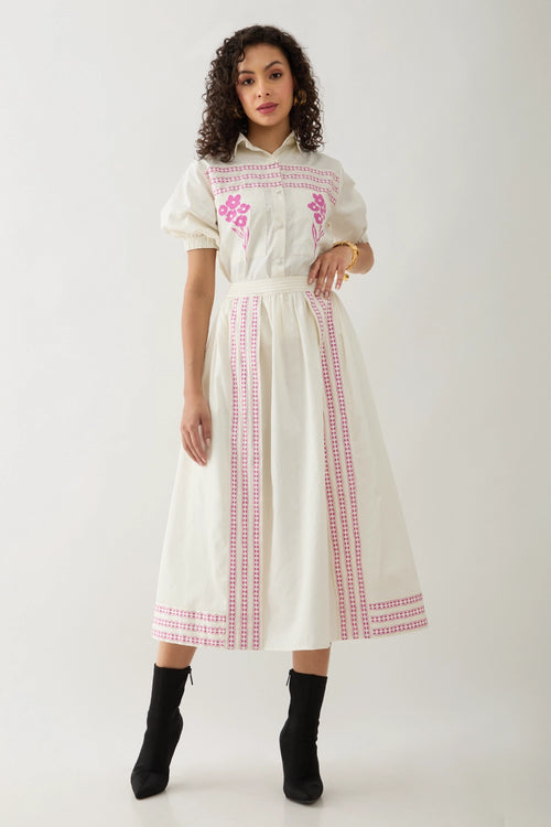 Spring Off White Co-ord Set