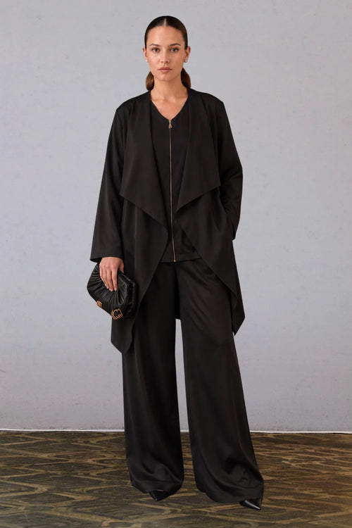 Black Three-Piece Co-ord Set
