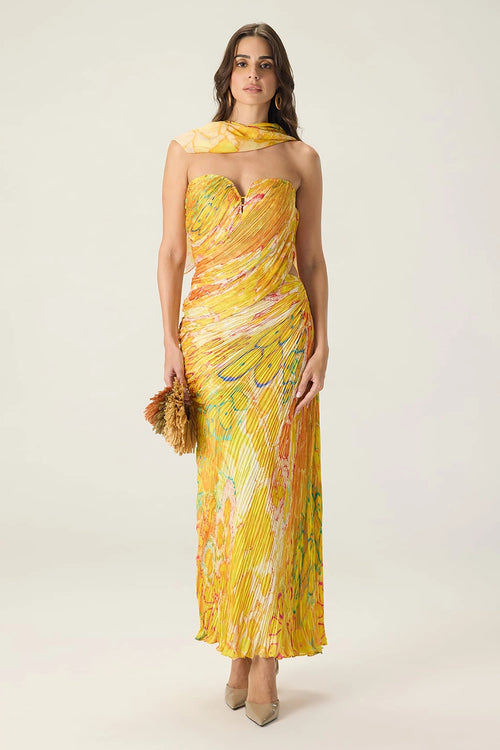 Yellow Daleyza Dress