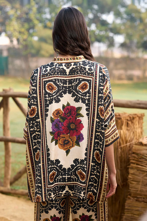 Baroque Printed Boxy Shirt