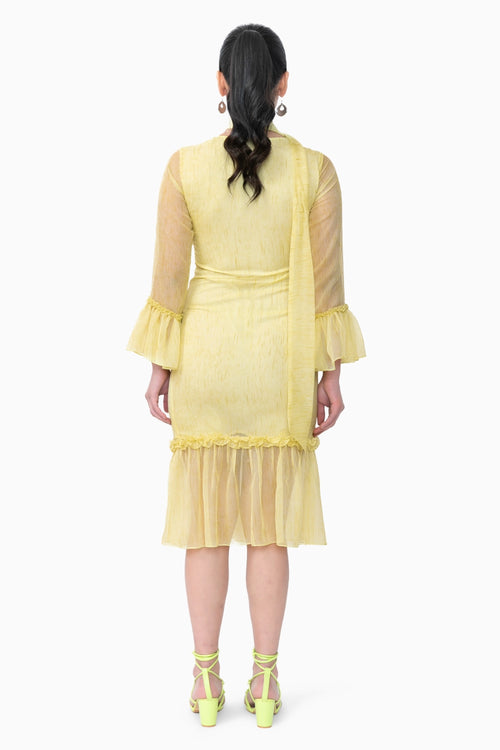 Yellow Earth Gold Dress