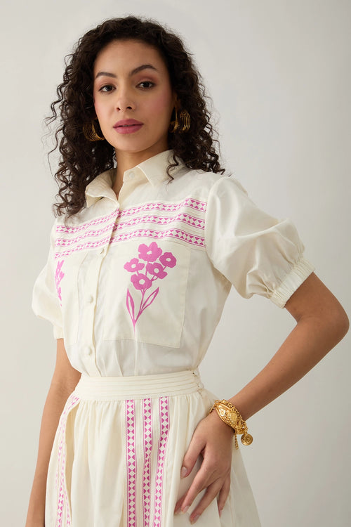 Spring Off White Co-ord Set