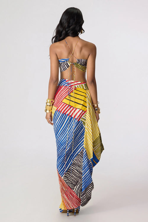Keha Blouse With Keha Skirt