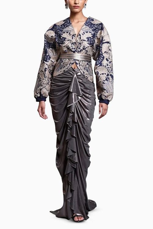 CF Grey Cascade Skirt