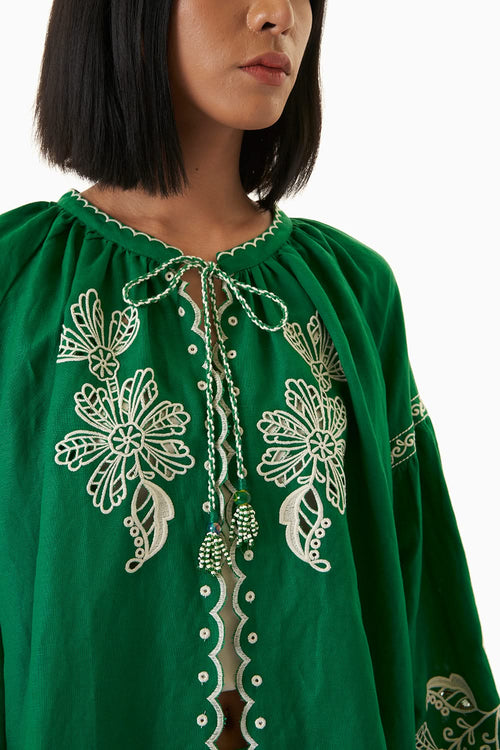 Green Marlyn Summer Jacket