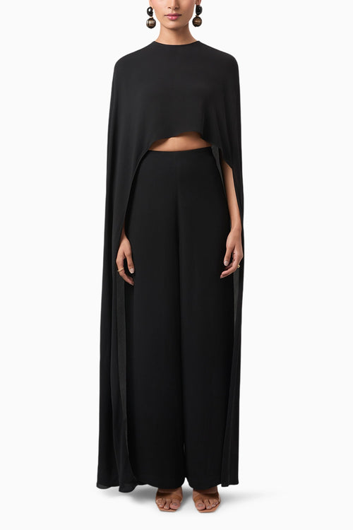 Black Alaia Tailored Trousers