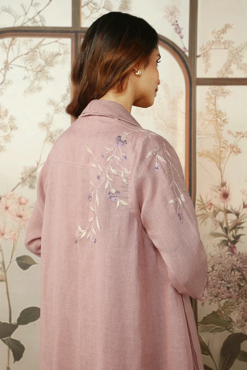 Quartz Diamond Dahlia Mykonos Jacket Set