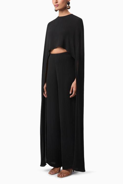 Black Alaia Tailored Trousers