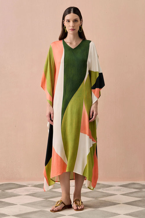 Olive Calder Kaftan Dress