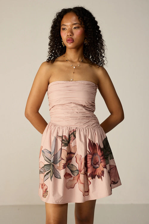 Pink Evara Mini Dress