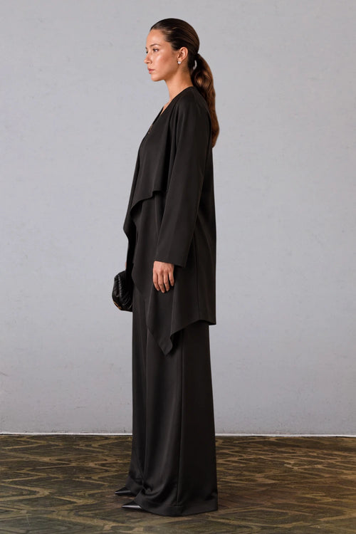 Black Three-Piece Co-ord Set