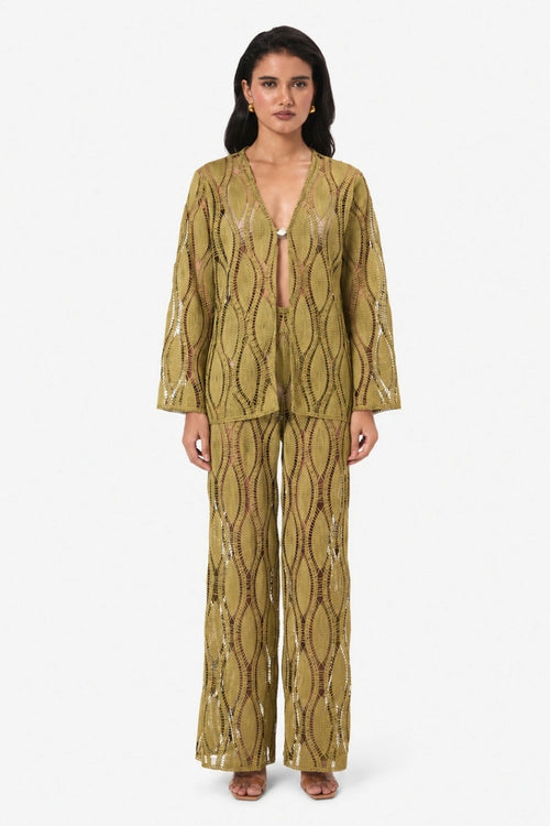 Fern Crochet Trousers