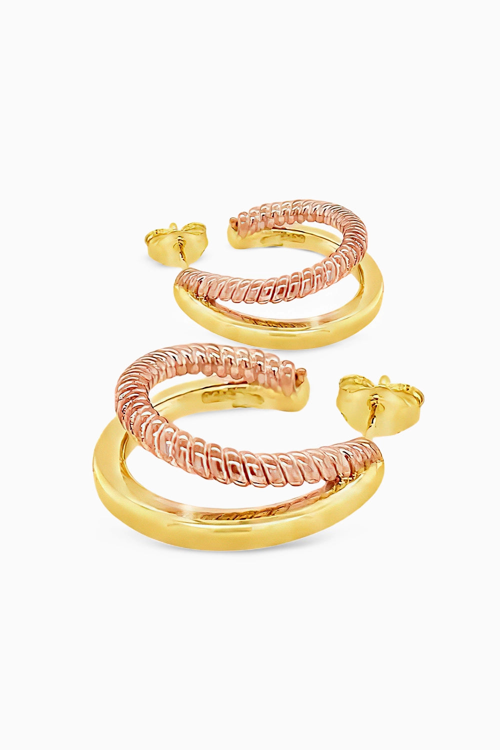 Twist Duo Hoops