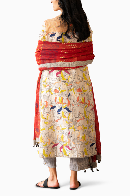 Manal Kurta with Ur Pant and Abu Dupatta