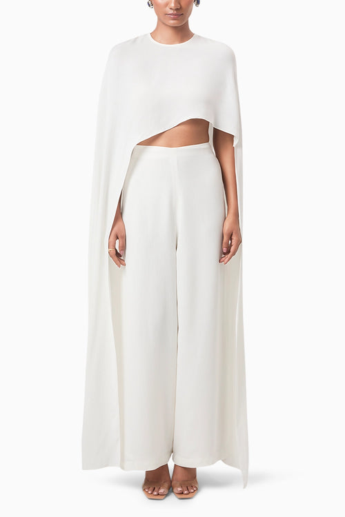 Ivory Alaia Tailored Trousers