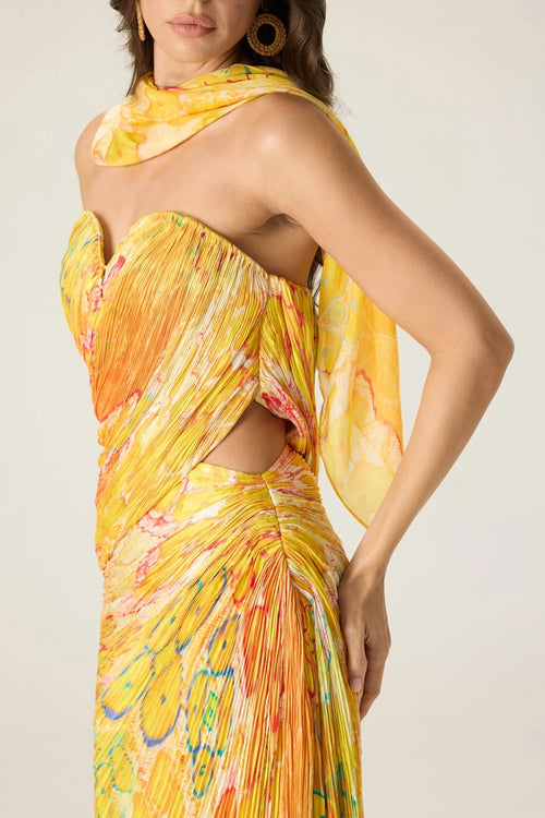 Yellow Daleyza Dress