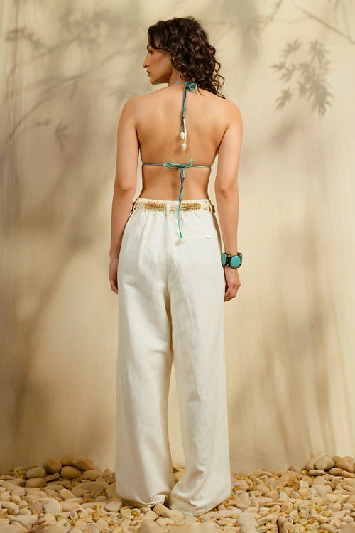 Yacht Club Ivory Pant