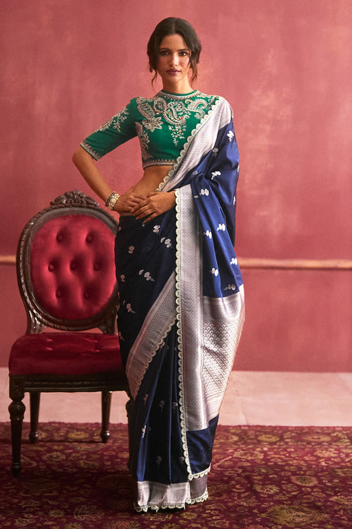 Nora Blouse with Banaras Saree