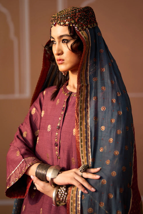 Oorja Kurta with Vyom Pant and Samar Dupatta