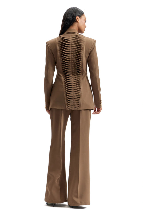 Studded Lapel Power Suit