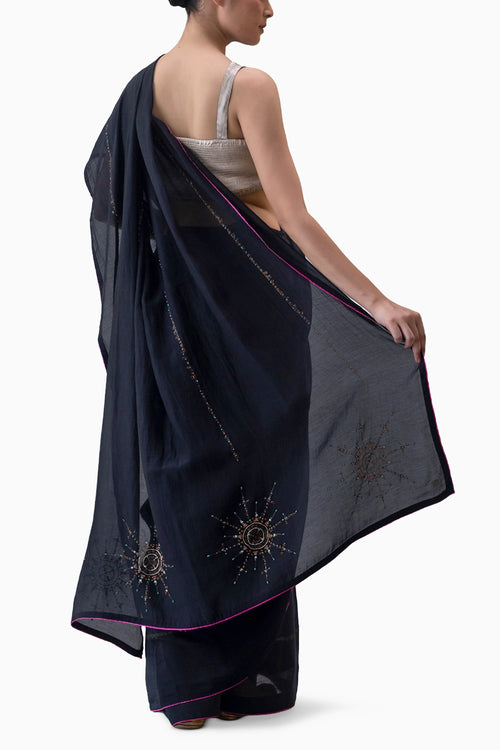 Black Gyanak Saree