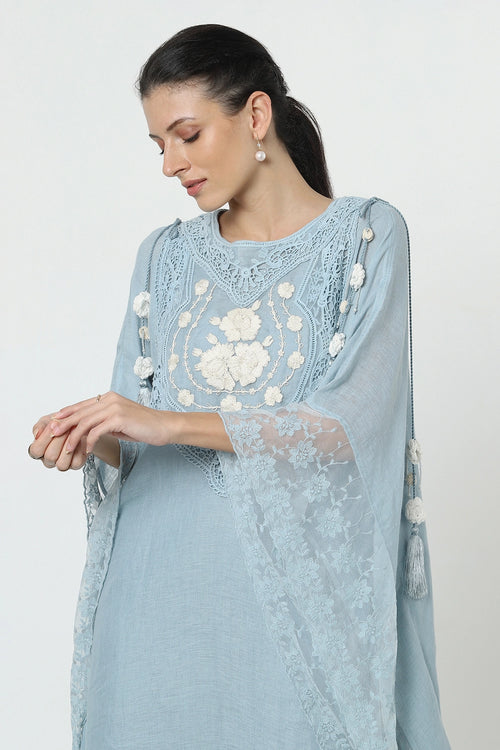 Love Lace Sky Kaftan