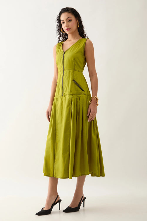 Della Leaf Dress