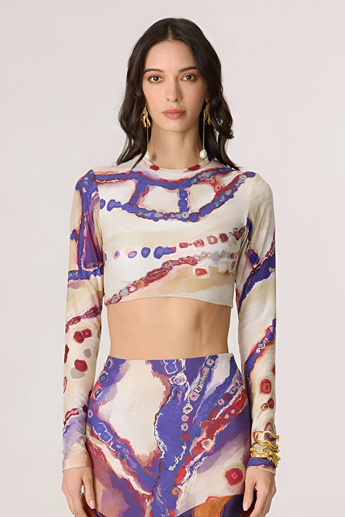 Multi Zavi Blouse
