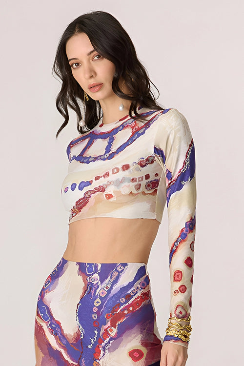 Multi Zavi Blouse