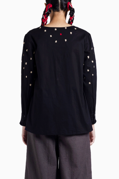 Sashi Black Top