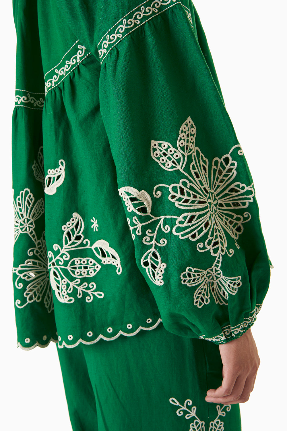 Green Marlyn Summer Jacket with Pants