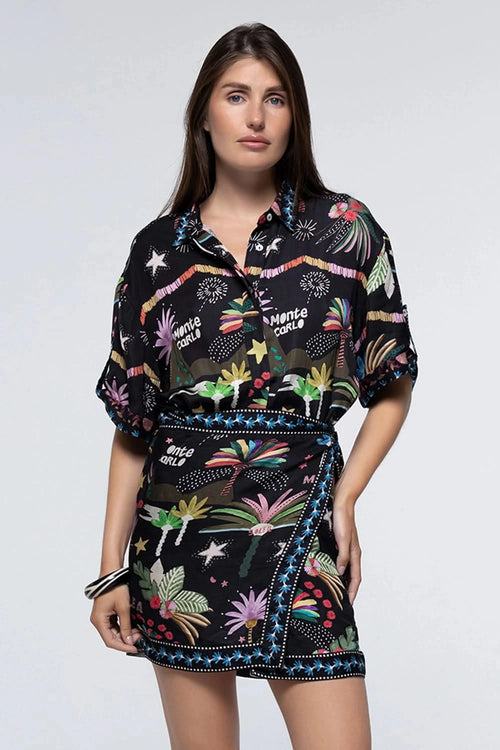 Chemise Zazi Monte-Carlo By Night With Jupe Ruby