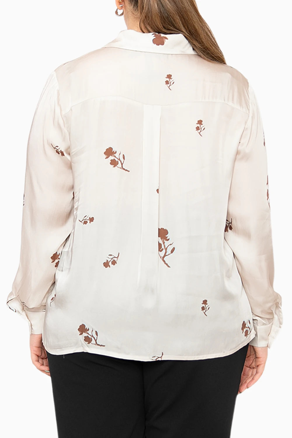 Wilted Petals White Shirt