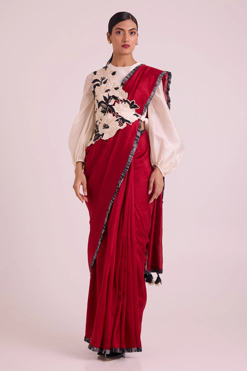 Manali Pre Draped Saree Set