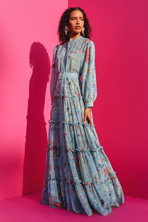 Blue Isabella Dress