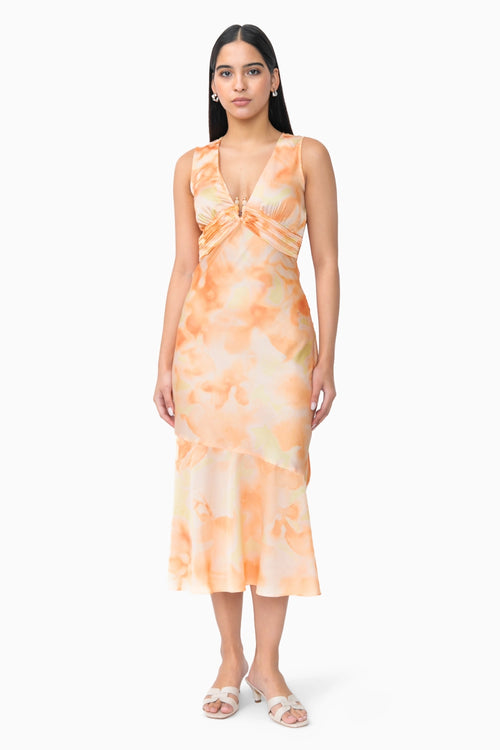 Orange The Vow Dress